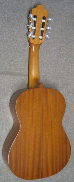 View of back of Esteve 3ST40 Guitar