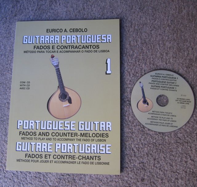 Photo of the book entitled Portuguese Guitar by Eurico Cebolo
