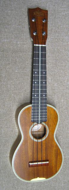Kiwaya KTS-7 Solid Mahogany Deluxe Ukulele, $1150