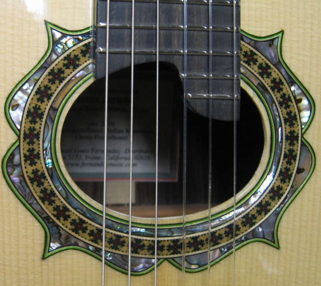 Splendid Rosette of Jesus Jurado Requinto