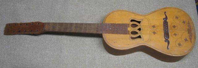 Photo of Viola da Terra, folk guitar from Portugal 